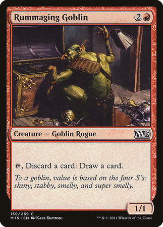 Rummaging Goblin [Magic 2015] | Event Horizon Hobbies CA