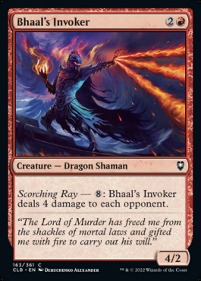 Bhaal's Invoker [Commander Legends: Battle for Baldur's Gate] | Event Horizon Hobbies CA