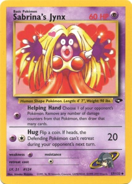 Sabrina's Jynx (57/132) [Gym Challenge Unlimited] | Event Horizon Hobbies CA