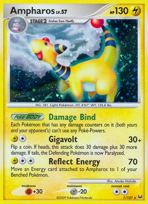 Ampharos (1/127) [Platinum: Base Set] | Event Horizon Hobbies CA