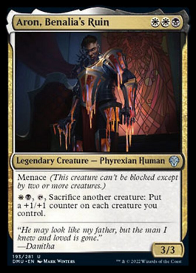 Aron, Benalia's Ruin [Dominaria United] | Event Horizon Hobbies CA