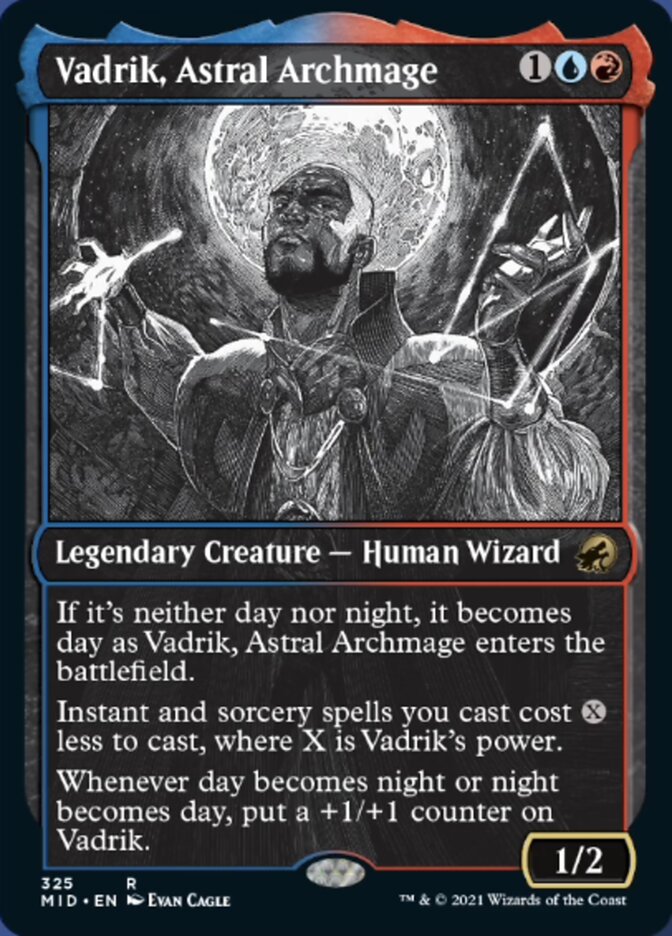 Vadrik, Astral Archmage (Showcase Eternal Night) [Innistrad: Midnight Hunt] | Event Horizon Hobbies CA