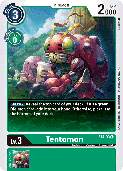 Tentomon [ST4-03] [Starter Deck: Giga Green] | Event Horizon Hobbies CA