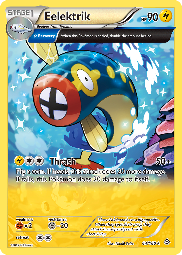 Eelektrik (64/160) [XY: Primal Clash] | Event Horizon Hobbies CA