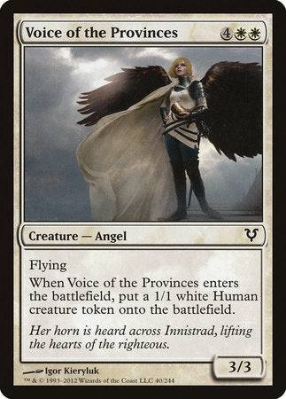 Voice of the Provinces [Avacyn Restored] | Event Horizon Hobbies CA