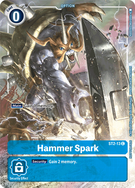 Hammer Spark [ST2-13] (Tamer's Evolution Box) [Starter Deck: Cocytus Blue Promos] | Event Horizon Hobbies CA