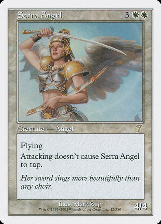 Serra Angel [Seventh Edition] | Event Horizon Hobbies CA