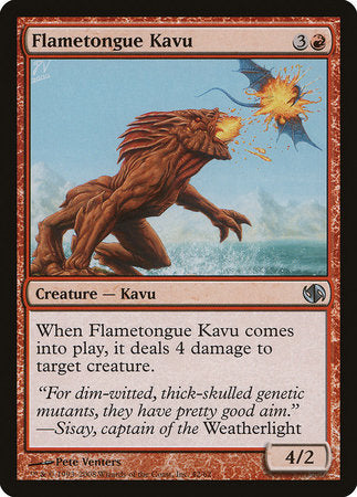 Flametongue Kavu [Duel Decks: Jace vs. Chandra] | Event Horizon Hobbies CA