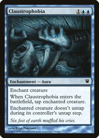 Claustrophobia [Innistrad] | Event Horizon Hobbies CA