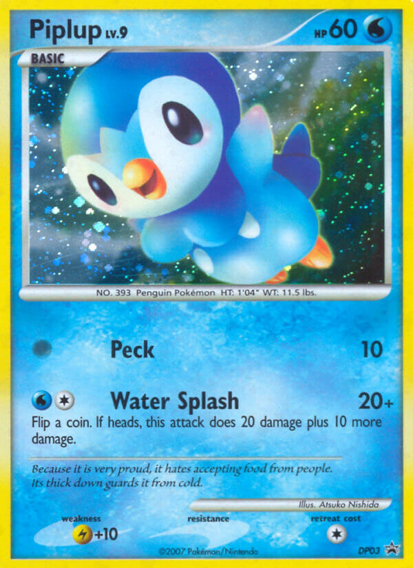 Piplup (DP03) [Diamond & Pearl: Black Star Promos] | Event Horizon Hobbies CA