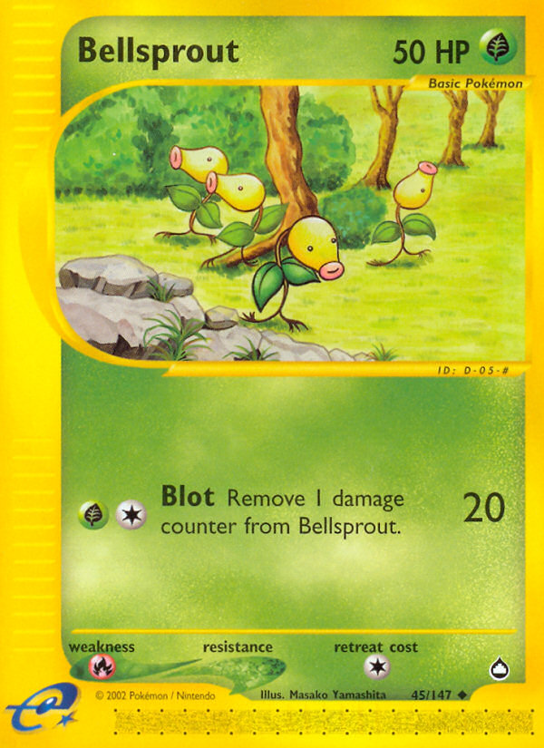 Bellsprout (45/147) [Aquapolis] | Event Horizon Hobbies CA