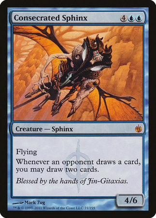 Consecrated Sphinx [Mirrodin Besieged] | Event Horizon Hobbies CA