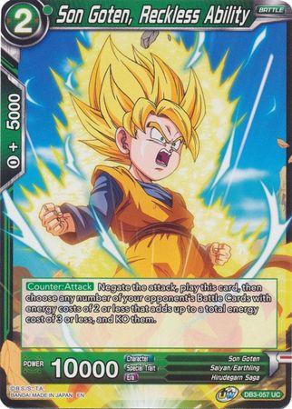 Son Goten, Reckless Ability (DB3-057) [Giant Force] | Event Horizon Hobbies CA