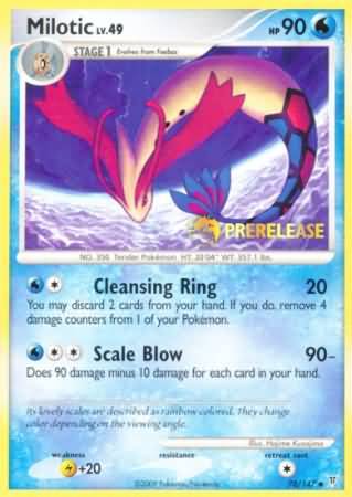 Milotic (70/147) (Prerelease Promo) [Nintendo: Black Star Promos] | Event Horizon Hobbies CA