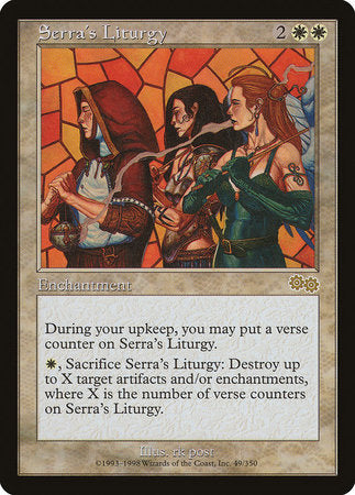 Serra's Liturgy [Urza's Saga] | Event Horizon Hobbies CA