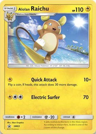 Alolan Raichu (SM65) (Jumbo Card) [Sun & Moon: Black Star Promos] | Event Horizon Hobbies CA