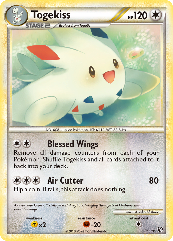 Togekiss (9/90) [HeartGold & SoulSilver: Undaunted] | Event Horizon Hobbies CA