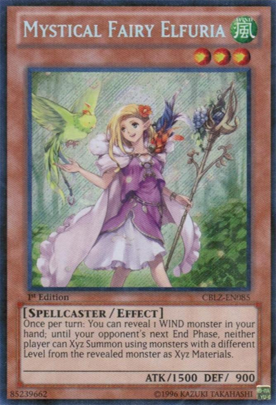 Mystical Fairy Elfuria [CBLZ-EN085] Secret Rare | Event Horizon Hobbies CA