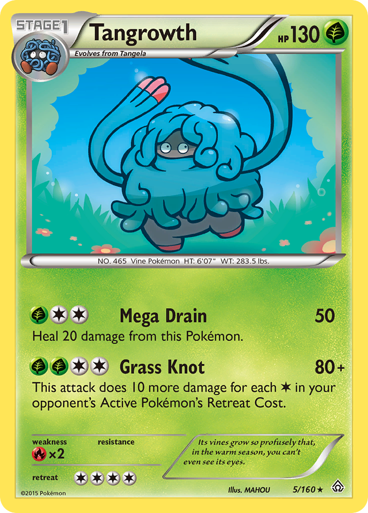 Tangrowth (5/160) [XY: Primal Clash] | Event Horizon Hobbies CA