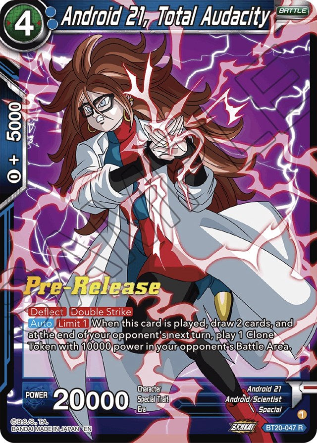 Android 21, Total Audacity (BT20-047) [Power Absorbed Prerelease Promos] | Event Horizon Hobbies CA