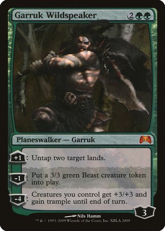 Garruk Wildspeaker [Duels of the Planeswalkers 2009 Promos ] | Event Horizon Hobbies CA