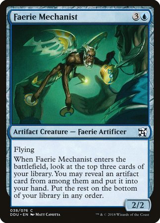 Faerie Mechanist [Duel Decks: Elves vs. Inventors] | Event Horizon Hobbies CA