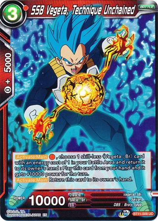 SSB Vegeta, Technique Unchained (BT11-009) [Vermilion Bloodline 2nd Edition] | Event Horizon Hobbies CA