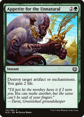 Appetite for the Unnatural [Kaladesh] | Event Horizon Hobbies CA