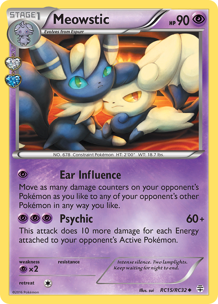 Meowstic (RC15/RC32) [XY: Generations] | Event Horizon Hobbies CA