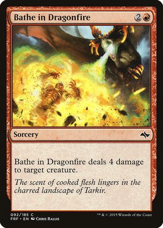 Bathe in Dragonfire [Fate Reforged] | Event Horizon Hobbies CA