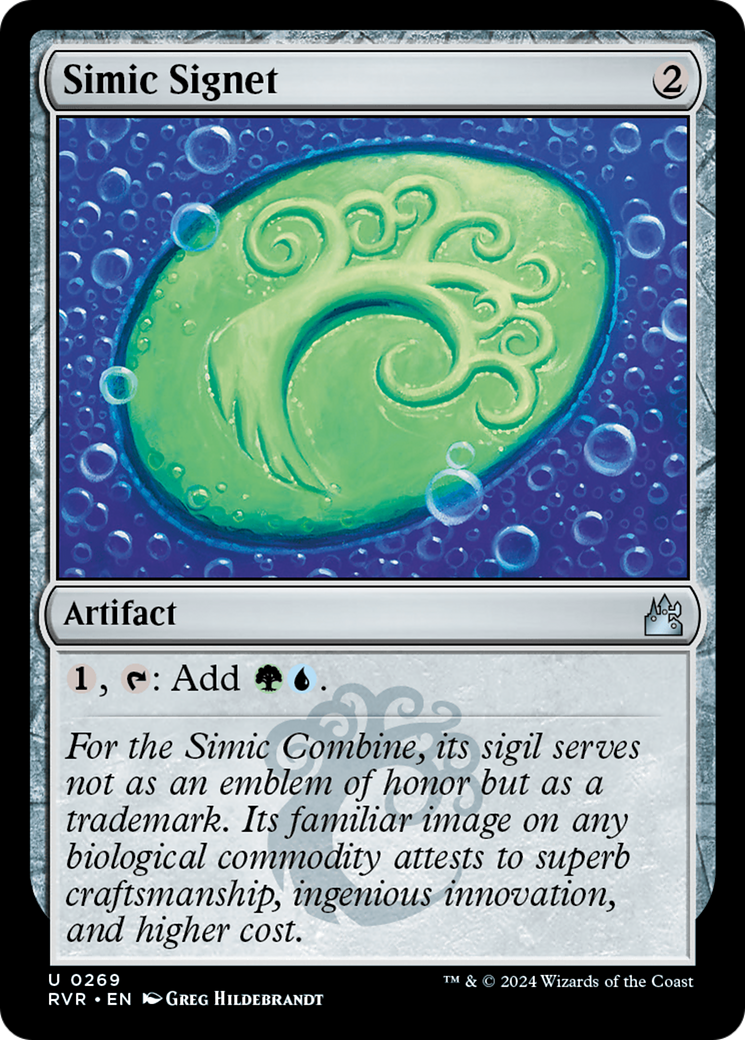 Simic Signet [Ravnica Remastered] | Event Horizon Hobbies CA