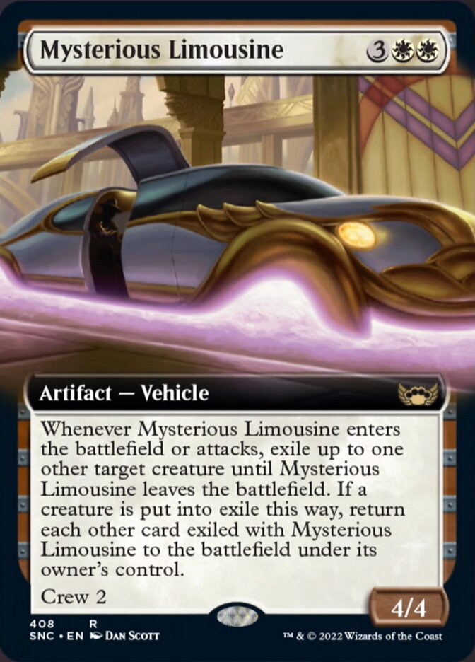 Mysterious Limousine (Extended Art) [Streets of New Capenna] | Event Horizon Hobbies CA