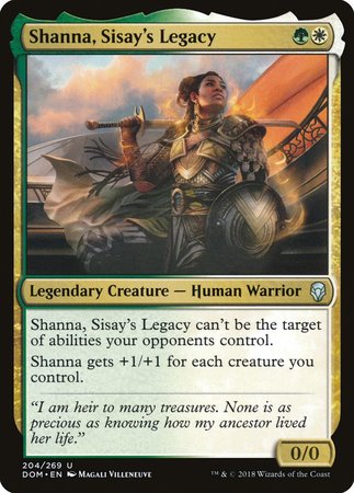 Shanna, Sisay's Legacy [Dominaria] | Event Horizon Hobbies CA