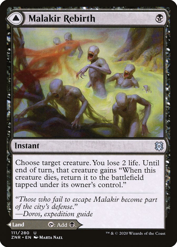 Malakir Rebirth // Malakir Mire [Zendikar Rising]