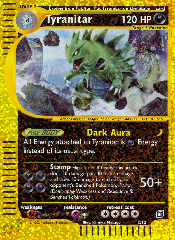 Tyranitar (3/12) [Box Topper] | Event Horizon Hobbies CA