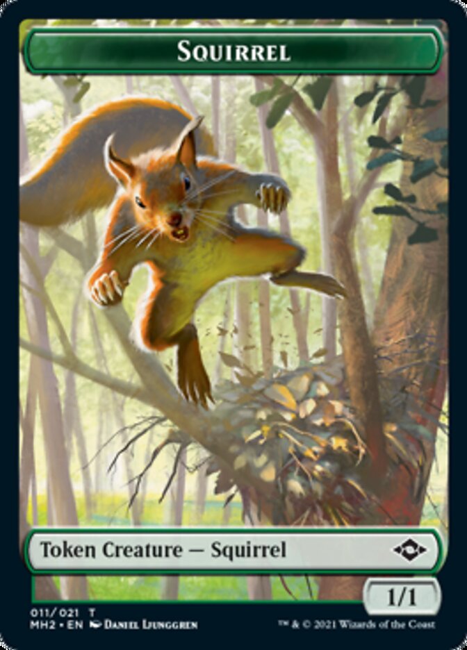 Squirrel Token [Modern Horizons 2 Tokens] | Event Horizon Hobbies CA