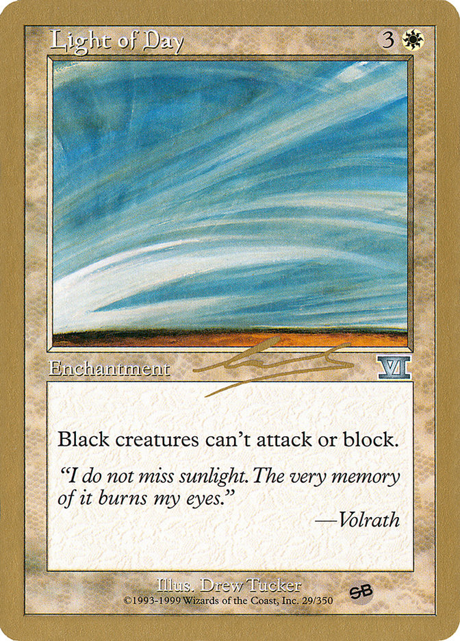 Light of Day (Nicolas Labarre) (SB) [World Championship Decks 2000] | Event Horizon Hobbies CA