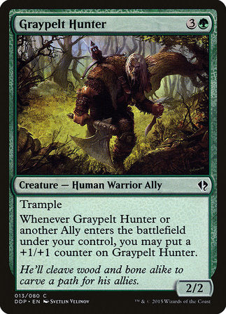 Graypelt Hunter [Duel Decks: Zendikar vs. Eldrazi] | Event Horizon Hobbies CA