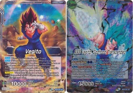 Vegito // SSB Vegito, Godhood Transcended (Starter Deck Exclusive) (SD12-01) [Rise of the Unison Warrior] | Event Horizon Hobbies CA