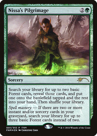 Nissa's Pilgrimage [Friday Night Magic 2016] | Event Horizon Hobbies CA