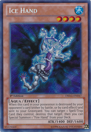 Ice Hand [DRLG-EN047] Secret Rare | Event Horizon Hobbies CA