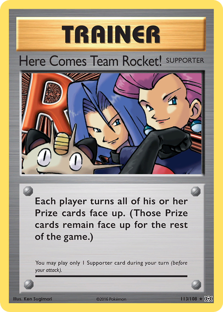 Here Comes Team Rocket! (113/108) [XY: Evolutions] | Event Horizon Hobbies CA