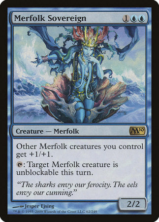 Merfolk Sovereign [Magic 2010] | Event Horizon Hobbies CA