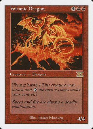 Volcanic Dragon [Classic Sixth Edition] | Event Horizon Hobbies CA