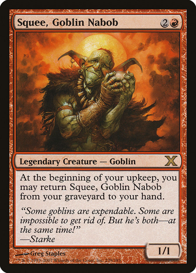 Squee, Goblin Nabob [Tenth Edition] | Event Horizon Hobbies CA