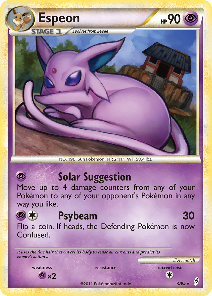 Espeon (4/95) [HeartGold & SoulSilver: Call of Legends] | Event Horizon Hobbies CA