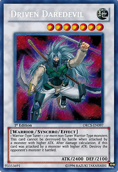 Driven Daredevil [ORCS-EN097] Secret Rare | Event Horizon Hobbies CA