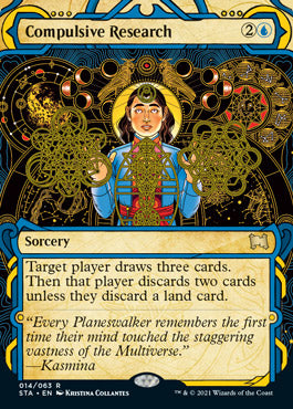 Compulsive Research (Etched Foil) [Strixhaven Mystical Archive] | Event Horizon Hobbies CA