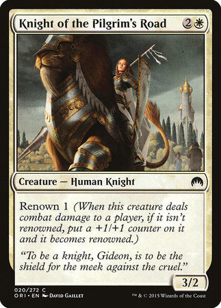 Knight of the Pilgrim's Road [Magic Origins] | Event Horizon Hobbies CA