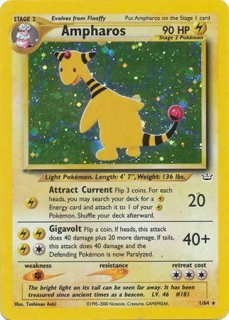 Ampharos (1/64) [Neo Revelation Unlimited] | Event Horizon Hobbies CA